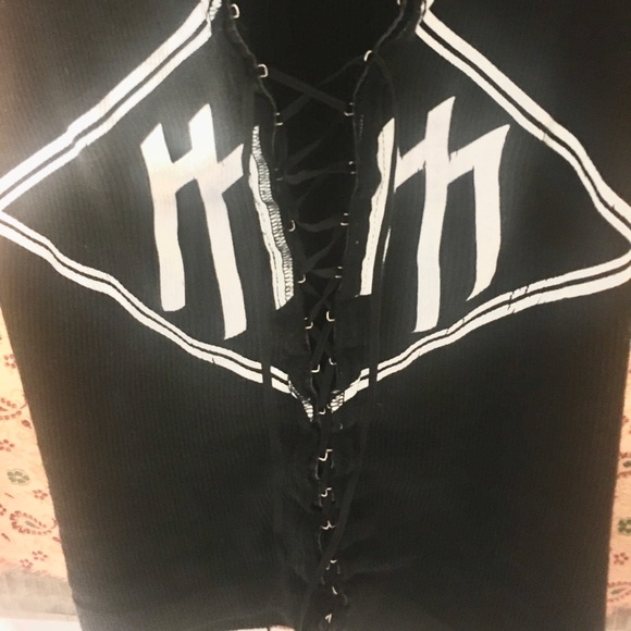 Corset Marilyn Manson Tank Hot Topic 90s - Picture 6 of 10